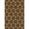 Artisanry - Illuminated - Swinging on a Star 38x56 Vintage Vinyl Floorcloth