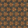 Artisanry - Illuminated - The Prettiest Star 36x36 Vintage Vinyl Floorcloth
