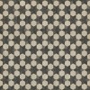 Artisanry - Illuminated – Black Star 120x120 Vintage Vinyl Floorcloth