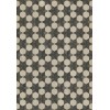 Artisanry - Illuminated – Black Star 70x102 Vintage Vinyl Floorcloth