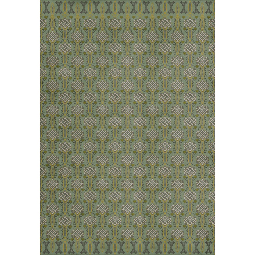 Artisanry - Lord Byron - Solitude 96x140 Vintage Vinyl Floorcloth