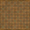 Artisanry - Roycrofter - Art and Life 72x72 Vintage Vinyl Floorcloth