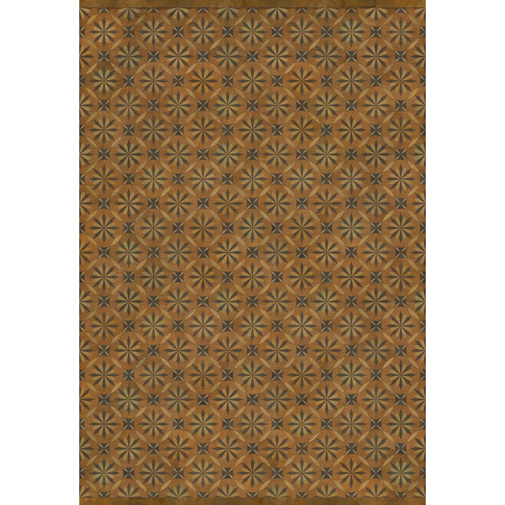 Artisanry - Roycrofter - Art and Life 96x140 Vintage Vinyl Floorcloth