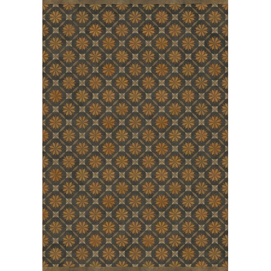 Artisanry - Roycrofter - As it Seems to Me 120x175 Vintage Vinyl Floorcloth