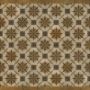 Artisanry - Roycrofter - Essay on Friendship 36x36 Vintage Vinyl Floorcloth