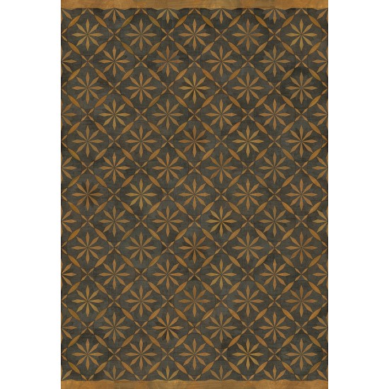 Artisanry - Roycrofter - No Enemy but Himself 70x102 Vintage Vinyl Floorcloth