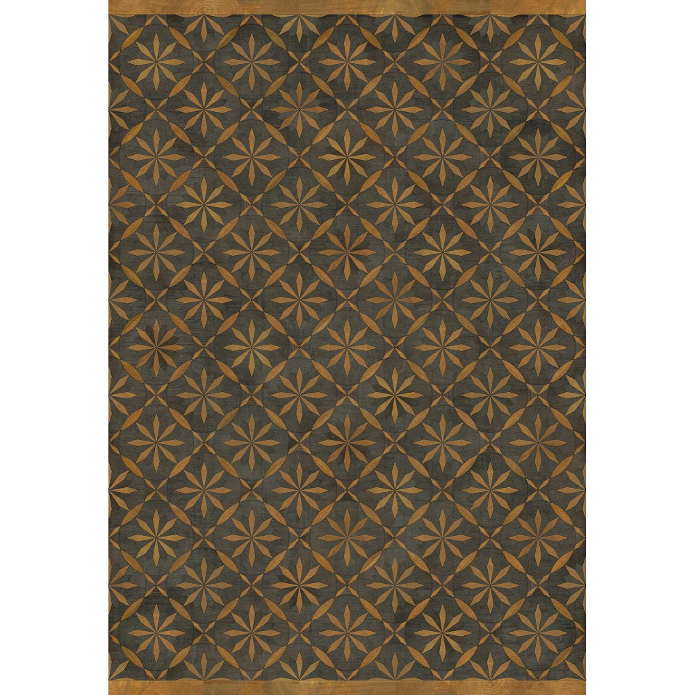 Artisanry - Roycrofter - No Enemy but Himself 70x102 Vintage Vinyl Floorcloth