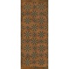 Artisanry - Roycrofter - Time and Chance 36x90 Vintage Vinyl Floorcloth