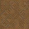 Artisanry - School of Thought - A Matter of Fact 36x36 Vintage Vinyl Floorcloth