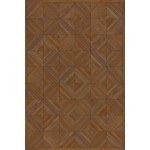 Artisanry - School of Thought - A Quick Study 24x36 Vintage Vinyl Floorcloth