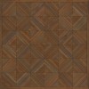 Artisanry - School of Thought - A Quick Study 48x48 Vintage Vinyl Floorcloth