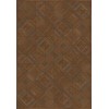 Artisanry - School of Thought - A Quick Study 70x102 Vintage Vinyl Floorcloth