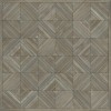 Artisanry - School of Thought - Applying Thought 36x36 Vintage Vinyl Floorcloth