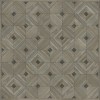 Artisanry - School of Thought - Bright Idea 72x72 Vintage Vinyl Floorcloth