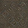 Artisanry - School of Thought - Close your eyes and think 48x48 Vinyl Floorcloth