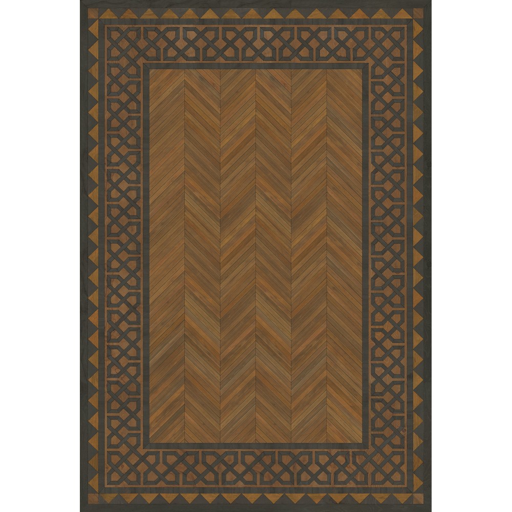 Artisanry - University - Cambridge 70x102 Vintage Vinyl Floorcloth
