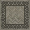 Artisanry - University - Columbia 72x72 Vintage Vinyl Floorcloth