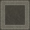 Artisanry - University - Duke 96x96 Vintage Vinyl Floorcloth