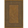 Artisanry - University - Dulwich 24x36 Vintage Vinyl Floorcloth