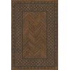 Artisanry - University - Oxford 20x30 Vintage Vinyl Floorcloth