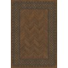 Artisanry - University - Oxford 52x76 Vintage Vinyl Floorcloth