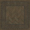 Artisanry - University - Princeton 72x72 Vintage Vinyl Floorcloth