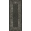 Artisanry - University - Wellington 36x90 Vintage Vinyl Floorcloth