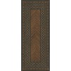 Artisanry - University - Wharton 36x90 Vintage Vinyl Floorcloth