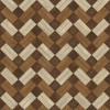 Artisanry - Woodson - Heygate 48x48 Vintage Vinyl Floorcloth