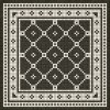 Mosaic A – Elmhurst Avenue 72x72 Vintage Vinyl Floorcloth