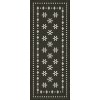 Mosaic B - Belmont Park 36x90 Vintage Vinyl Floorcloth