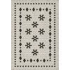 Mosaic B - Clemont Avenue 38x56 Vintage Vinyl Floorcloth