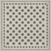 Mosaic B - Clemont Avenue 96x96 Vintage Vinyl Floorcloth