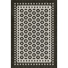 Mosaic C - Catherine Street 38x56 Vintage Vinyl Floorcloth