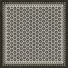 Mosaic C - Catherine Street 72x72 Vintage Vinyl Floorcloth