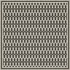 Mosaic D - Fordham Road 72x72 Vintage Vinyl Floorcloth