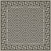 Mosaic E - Jackson Heights 60x60 Vintage Vinyl Floorcloth
