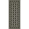 Mosaic F - Kingsbridge Road 36x90 Vintage Vinyl Floorcloth
