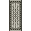 Mosaic F - Pelham Bay Park 36x90 Vintage Vinyl Floorcloth