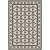 Mosaic F - Queensboro Plaza 52x76 Vintage Vinyl Floorcloth