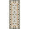Mosaic G - Rawson Street 36x90 Vintage Vinyl Floorcloth