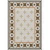 Mosaic G - Rawson Street 70x102 Vintage Vinyl Floorcloth