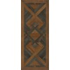 Norwegian - Appalachian - Untrodden Summits 36x90 Vintage Vinyl Floorcloth