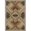 Norwegian - Appalachian - Wooded Slopes 20x30 Vintage Vinyl Floorcloth
