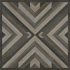 Norwegian - Bohemian - Bohemia After Dark 120x120 Vintage Vinyl Floorcloth
