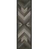 Norwegian - Bohemian - Bohemia After Dark 36x115 Vintage Vinyl Floorcloth