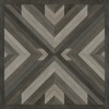 Norwegian - Bohemian - Bohemia After Dark 60x60 Vintage Vinyl Floorcloth
