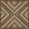 Norwegian - Bohemian - Bohemia Proper 120x120 Vintage Vinyl Floorcloth