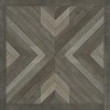 Norwegian - Bohemian - Queen of Bohemia 36x36 Vintage Vinyl Floorcloth