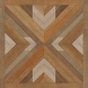 Norwegian - Bohemian - Rhapsody 48x48 Vintage Vinyl Floorcloth